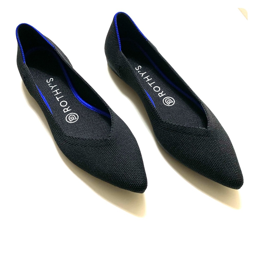 Rothy’s The Point Black Solid